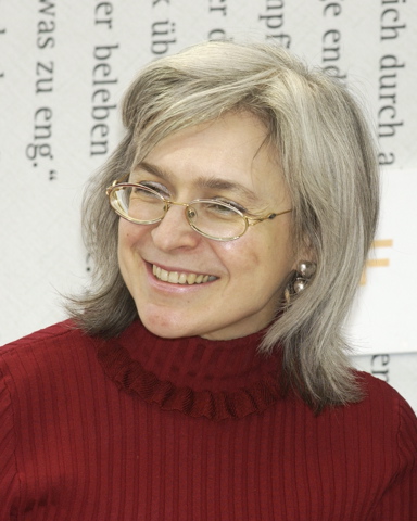 Anna Politkovská foto