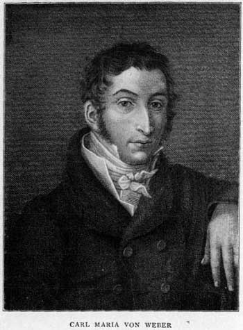 Carl Maria von Weber foto