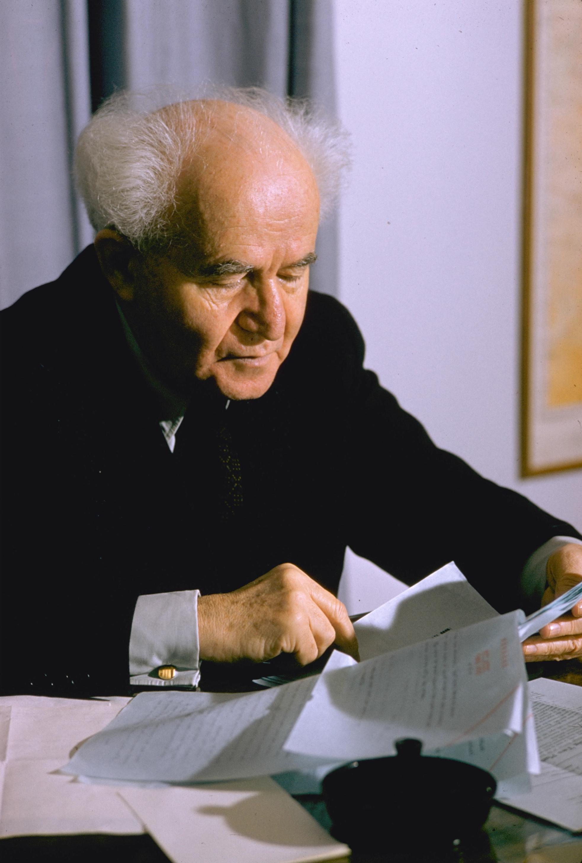 David Ben-Gurion foto