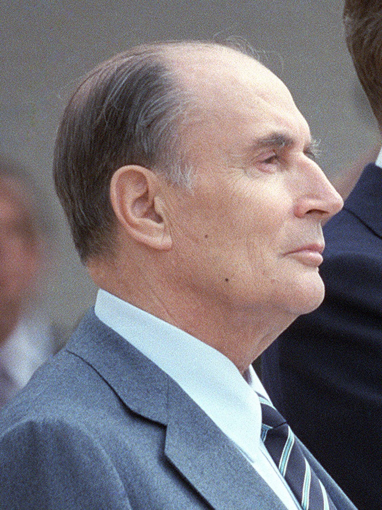 François Mitterrand foto
