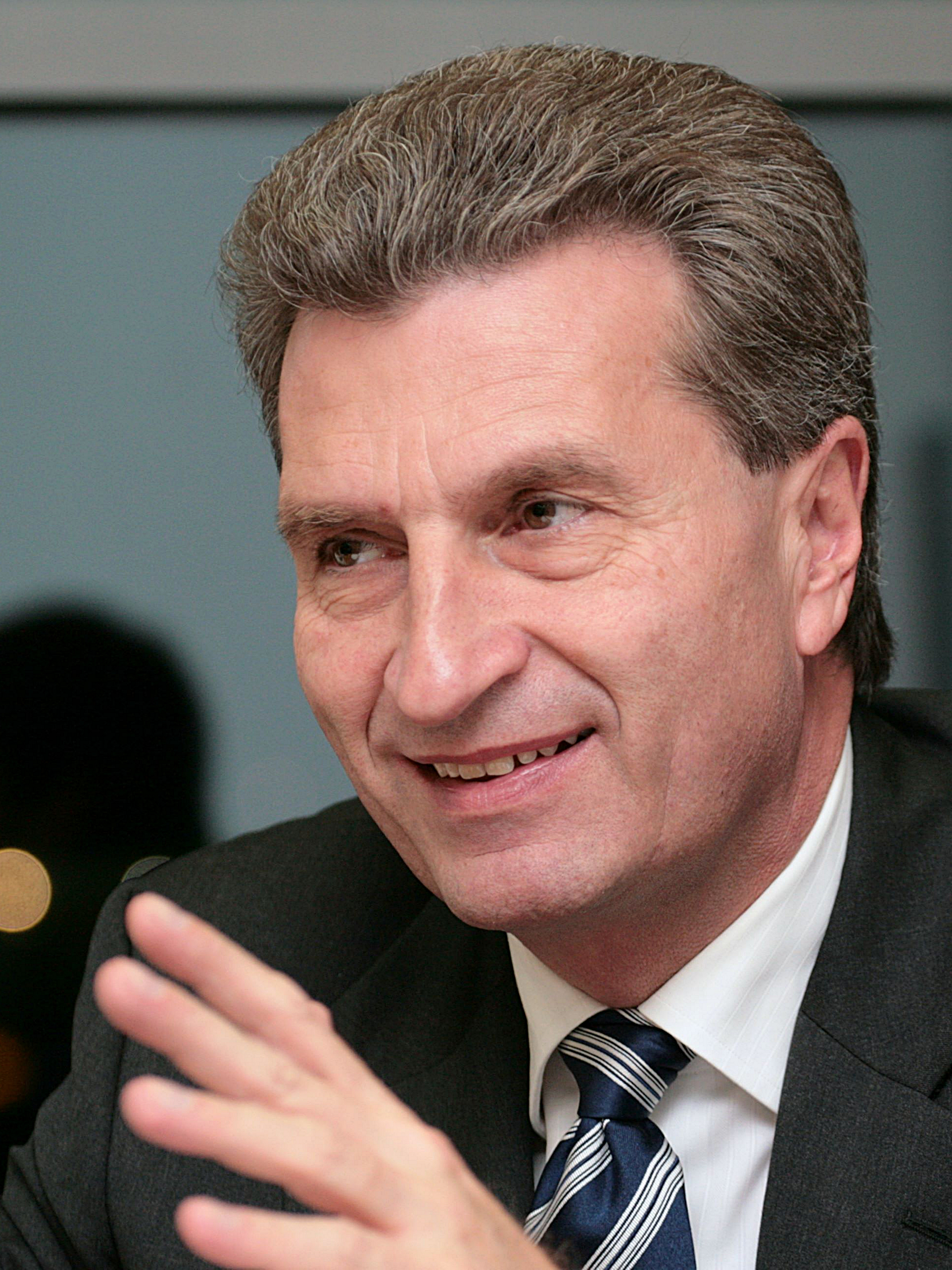 Günther Oettinger foto