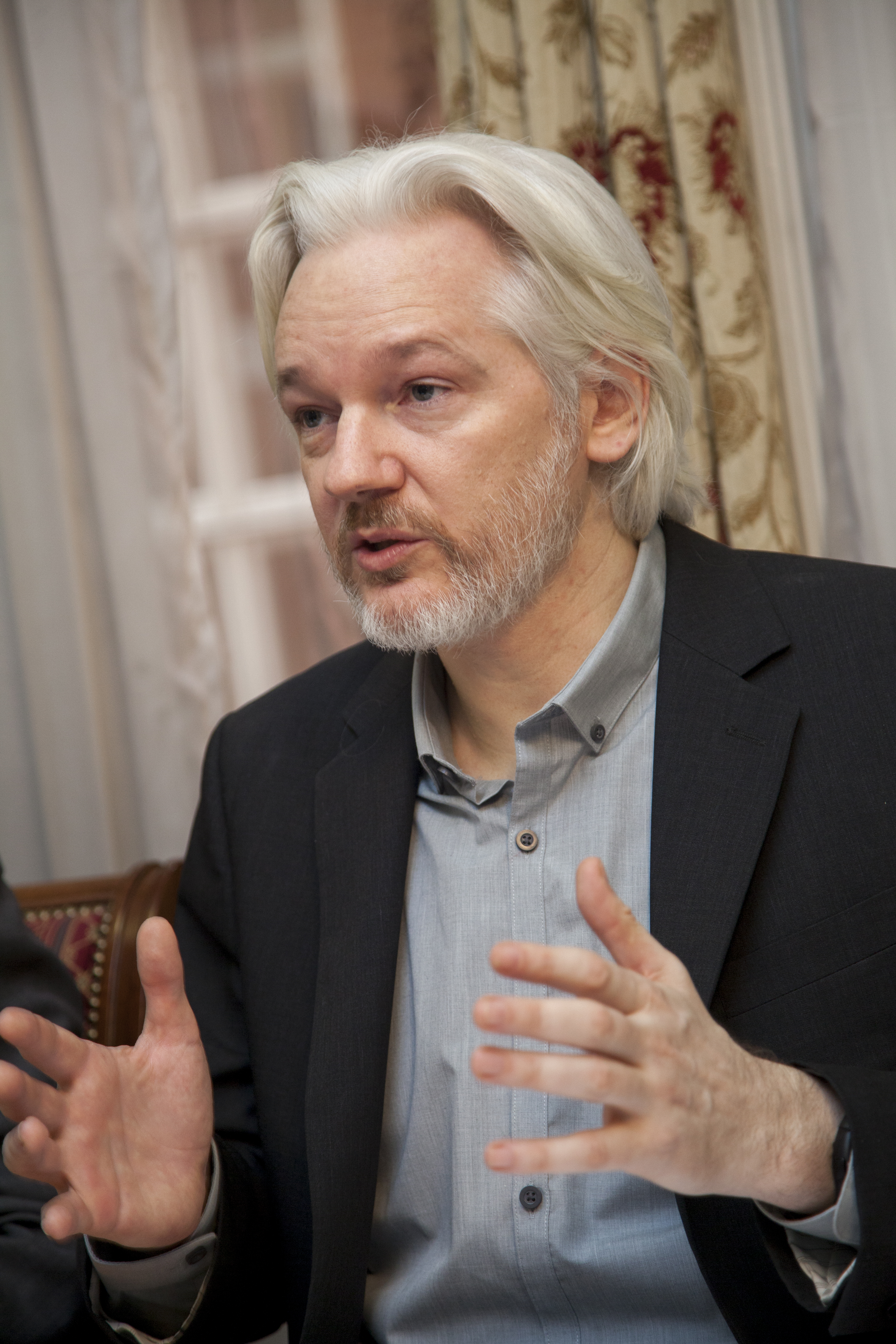 Julian Assange foto