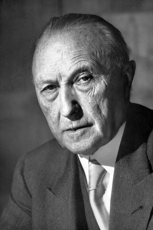 Konrad Adenauer foto
