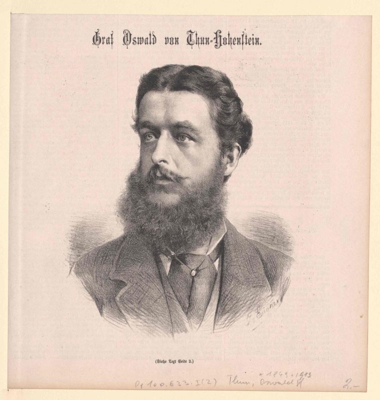 Josef Osvald II. Thun-Hohenstein foto