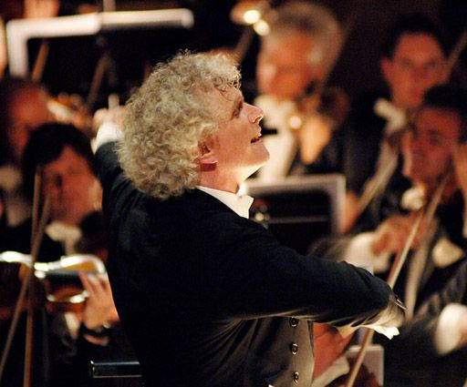 Simon Rattle foto