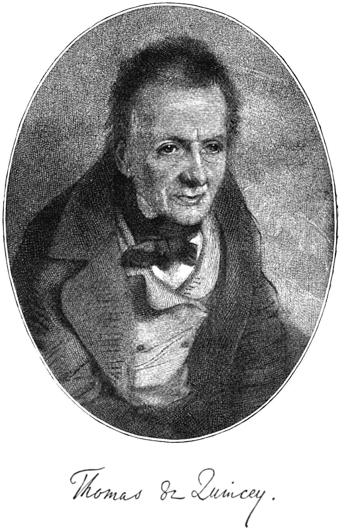 Thomas De Quincey foto