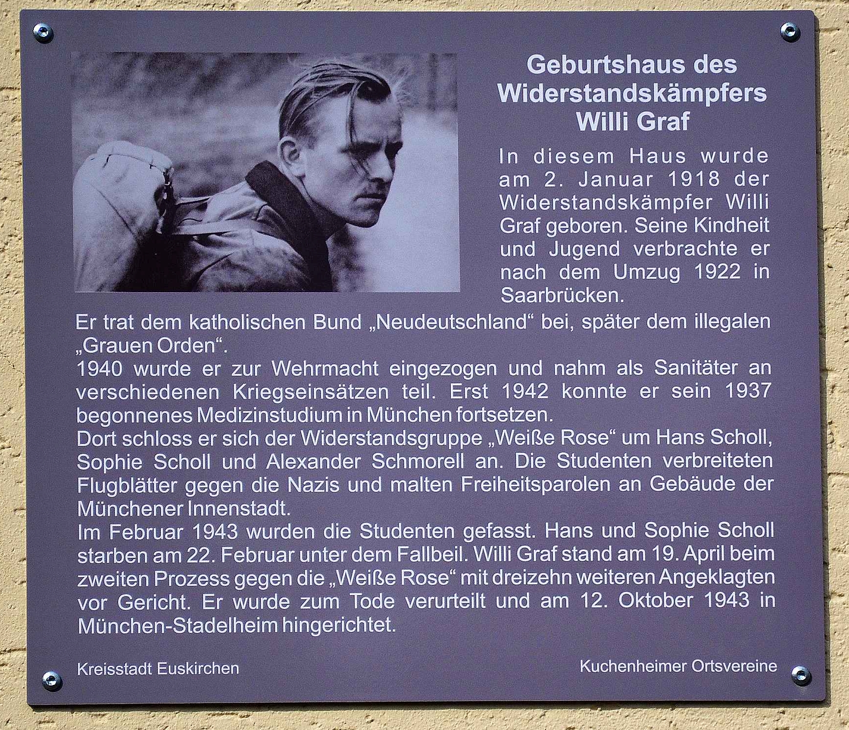 Willi Graf foto